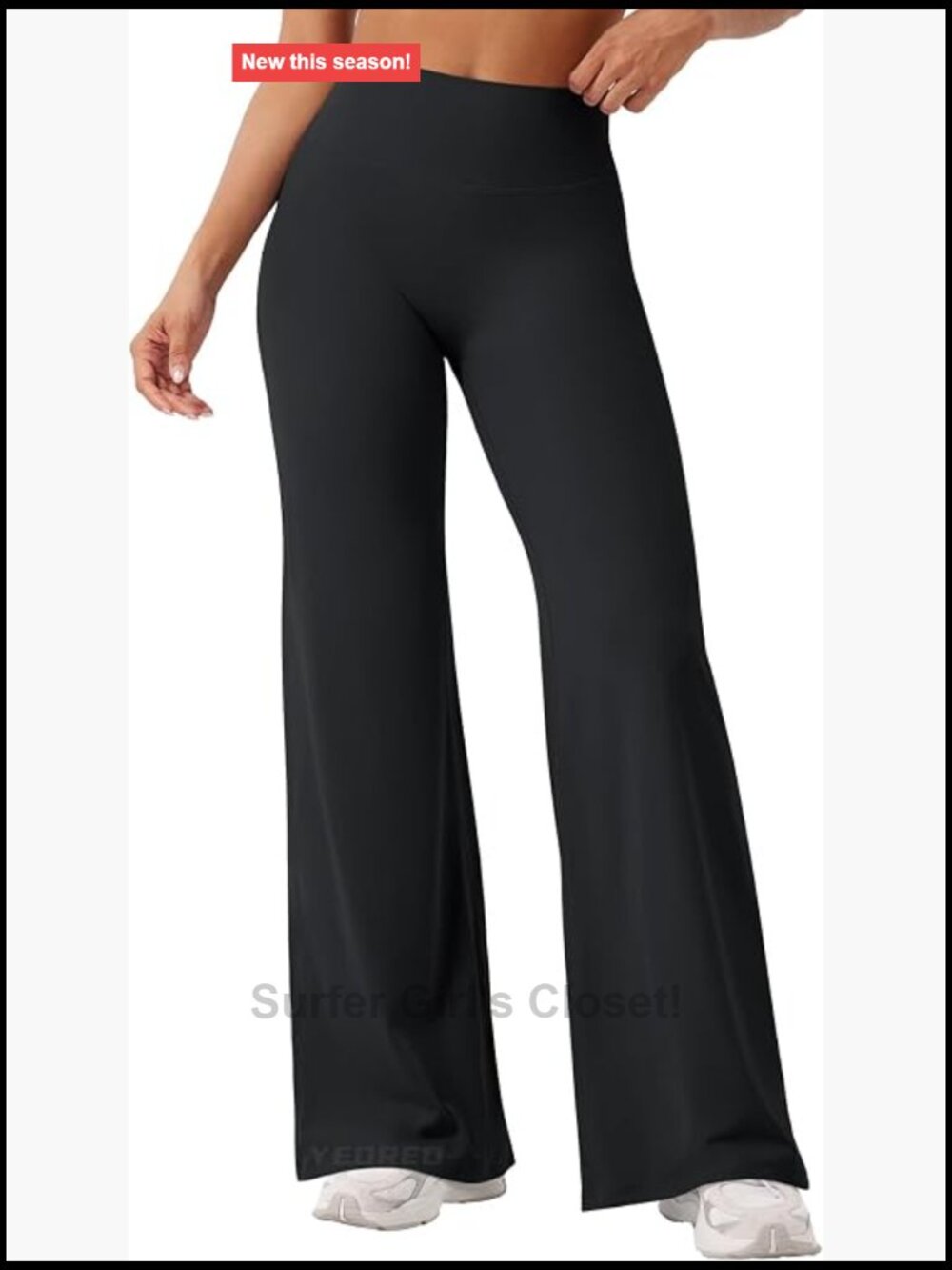 High Waist Straight Leggings No Front Seam Booty Lifting Yoga Pants